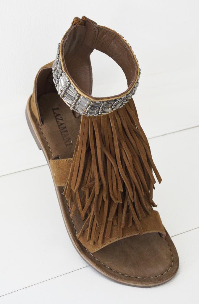 sandaler med fransar sandaler med fransar